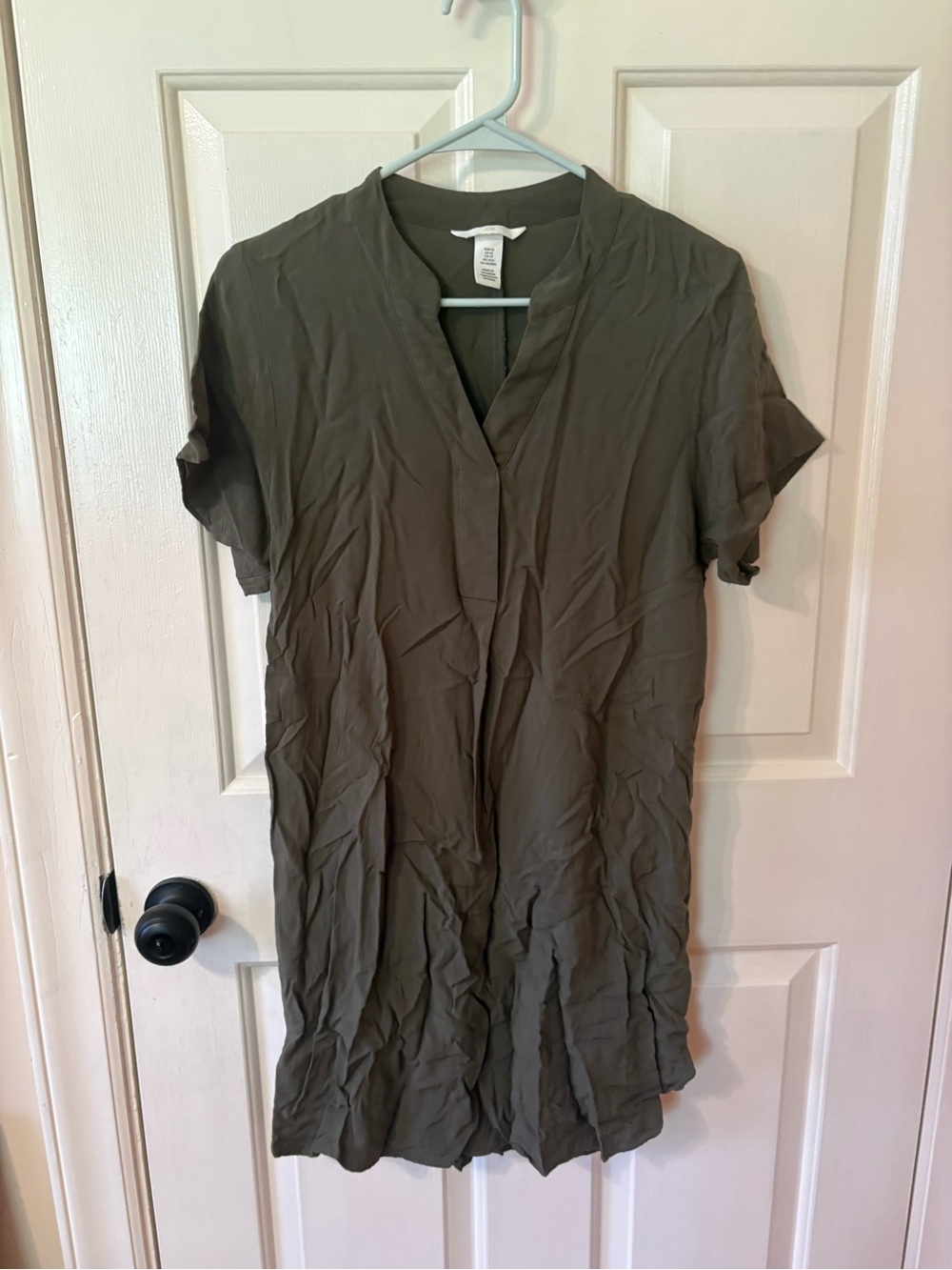 H&M Green Tunic Dress